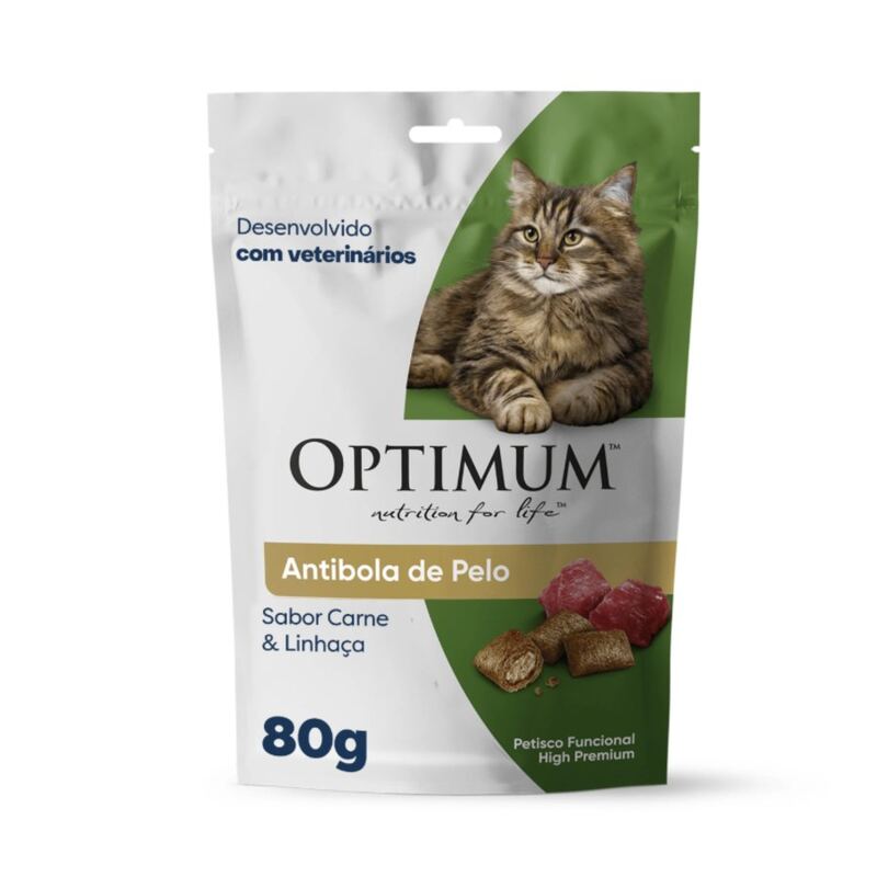 Biscoito Petisco AntiBola de Pelo Optimum