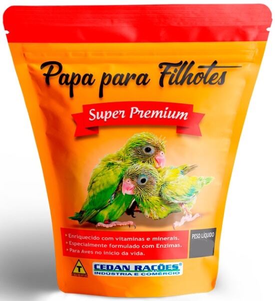 Papa para Filhotes de Aves