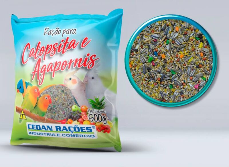 Ração para Agapornis/Calopsita