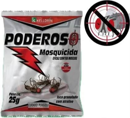 Mosquicida Poderoso- Isca Granulada